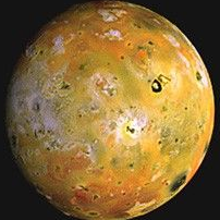 Io: mottled sulfur yellows and whites